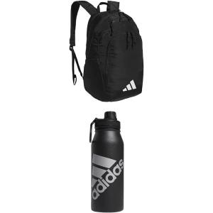 imageadidas Defender 5 Team Sports Backpack 33L Durable Large Athletic Gym Laptop Travel Bag Power RedWhite One SizeBlack  BlackSilver Metallic