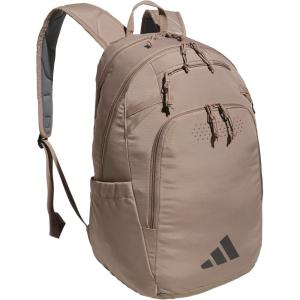 imageadidas Defender 5 Team Sports Backpack 33L Durable Large Athletic Gym Laptop Travel Bag Power RedWhite One SizeChalky BrownGunmetal