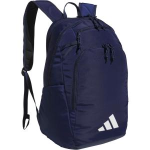 imageadidas Defender 5 Team Sports Backpack 33L Durable Large Athletic Gym Laptop Travel Bag Power RedWhite One SizeNavy Blue
