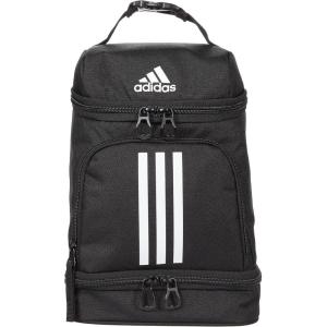 imageadidas Excel Insulated Lunch Bag Cooler with Zipper Pocket for Ice Pack and Clip Temperature Control InsulationBlackWhite