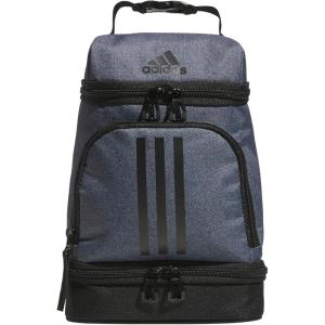 imageadidas Excel Insulated Lunch Bag Cooler with Zipper Pocket for Ice Pack and Clip Temperature Control InsulationTwill Onix GreyBlack