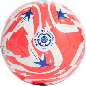 imageadidas FIFA Club World Cup Club Soccer BallWhiteLucid RedPower BlueBlack