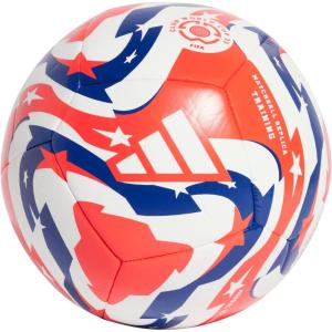 imageadidas FIFA Club World Cup Training Soccer BallWhiteLucid RedPower BlueBlack
