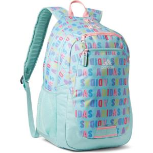 imageadidas Foundation Backpack for Laptop Large Durable Athletic Gym Bag BlackWhite One SizeHall Pass Semi Flash AquaPink Spark