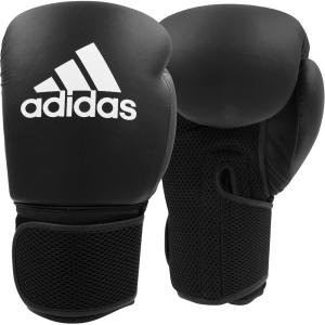 imageadidas Hybrid 25 Boxing Gloves  for Boxing MMA Kickboxing Muay Thai Beginner Punching Bag Workouts Designed for Men ampamp Women Enhanced Training PerformanceBlack