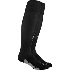 imageadidas Icon Baseball Softball Socks 1Pair Durable Over The Calf Length for Boys Girls Men and WomenBlackLight Onix GreyWhite