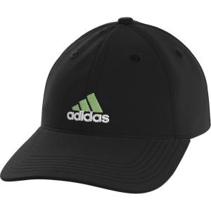 imageadidas Kids Baseball Cap for Boys and Girls  Youth Washed Cotton Adjustable Hat  Ultimate SaturdayBlackWhiteSemi Green Spark