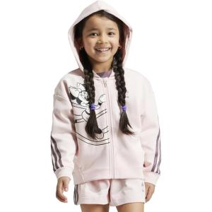 imageadidas Kids Disney Minnie and Daisy Track TopSandy PinkShadow FigOff White