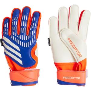 imageadidas Match Predator Fingersave Goalie GlovesLucid BlueSolar RedWhite