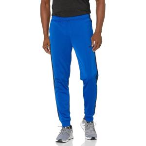 imageadidas Mens Athletics Essentials 3 Stripes Tapered Tricot PantCollegiate Royal