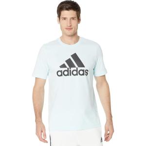 imageadidas Mens Badge of Sport TeeAlmost BlueBlack