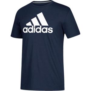 imageadidas Mens Badge of Sport TeeCollegiate Navy  White