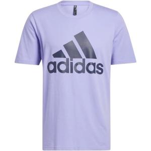 imageadidas Mens Badge of Sport TeeLight PurpleShadow Navy