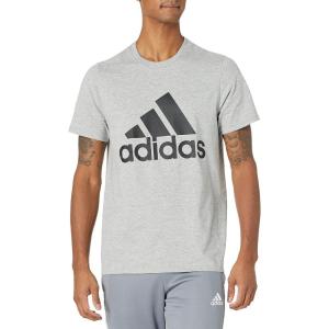 imageadidas Mens Badge of Sport TeeMedium Grey Heather
