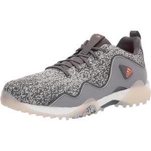 imageadidas Mens Codechaos 21 Primeblue Spikeless Golf ShoeGrey FiveScreaming OrangeGrey Three