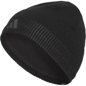 imageadidas Mens Creator Beanie Standard Fit Acrylic Knit Skull CapHat for WinterBlackCarbon GreyOnix Grey
