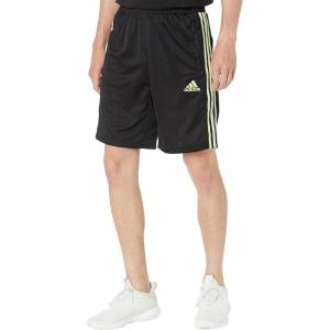imageadidas Mens Designed 2 Move 3Stripes Primeblue ShortsBlackPulse Lime Primeblue