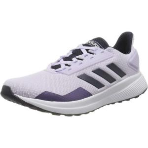 imageadidas Mens Duramo 9 Trail Running ShoesPurple Tint Legend Ink Footwear White