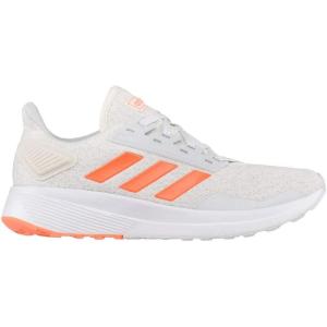 imageadidas Mens Duramo 9 Trail Running ShoesWhiteGreyOrange