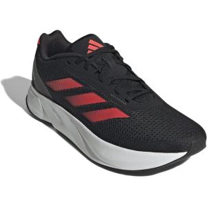 imageadidas Mens Duramo SL Running SneakersBlackSolar RedGrey