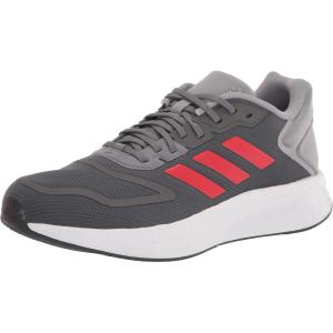 imageadidas Mens Duramo Sl 20 Running ShoesGreyVivid RedIron Metallic