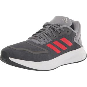 imageadidas Mens Duramo Sl 20 Running ShoesGreyVivid RedIron Metallic Wide