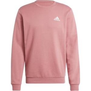 imageadidas Mens Essentials Fleece SweatshirtPreloved Crimson