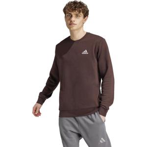 imageadidas Mens Essentials Fleece SweatshirtShadow Brown