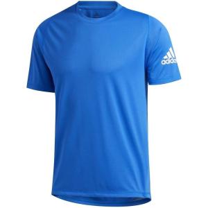 imageadidas Mens Freelift Sport Ultimate Solid TeeGlory Blue