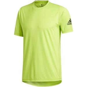 imageadidas Mens Freelift Sport Ultimate Solid TeeSemi Solar Slime