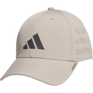 imageadidas Mens Gameday Stretch Fit Baseball CapWonder BeigeGrey Six40
