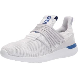 imageadidas Mens Lite Racer Adapt 30 Running ShoeWhiteDash GreyTeam Royal Blue