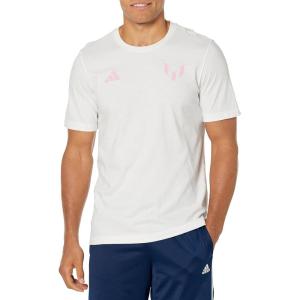 imageadidas Mens Messi Generic Short Sleeve TShirtWhite