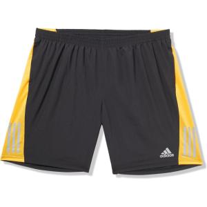 imageadidas Mens Own The Run ShortsBlackBold GoldReflective SilverSilver