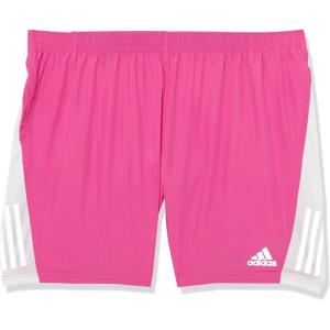 imageadidas Mens Own The Run ShortsSemi Lucid FuchsiaWhiteReflective SilverWhite