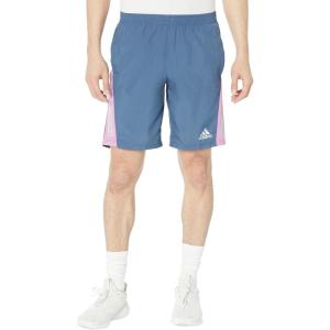 imageadidas Mens Own The Run ShortsWonder SteelPulse LilacReflective Silver