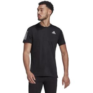 imageadidas Mens Own The Run TeeBlack  Reflective Silver