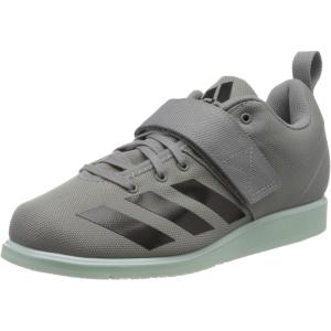 imageadidas Mens Powerlift 4 Weightlifting ShoeGrey Three F17 Core Black Green Tint
