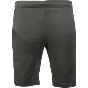 imageadidas Mens Primegreen Essentials Warm Up Shorts Training Casual Bottoms Casual Drawstring  GreyDark Grey HeatherBlack