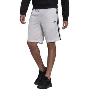 imageadidas Mens Primegreen Essentials Warm Up Shorts Training Casual Bottoms Casual Drawstring  GreyWhiteBlack