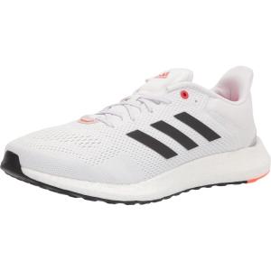 imageadidas Mens Pureboost 21 Trail Running Shoe 36 EUWhiteBlackSolar Red