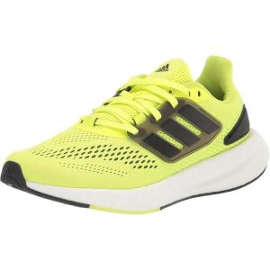 imageadidas Mens Pureboost 22 Running ShoesSolar YellowBlackWhite