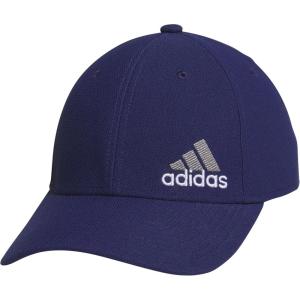 imageadidas Mens Release 3 Structured Stretch Fit CapDark BlueGreyWhite