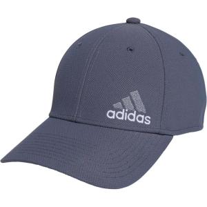 imageadidas Mens Release 3 Structured Stretch Fit CapOnix GreyLight GreyWhite