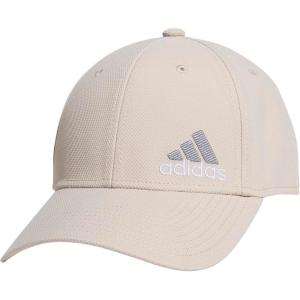 imageadidas Mens Release 3 Structured Stretch Fit CapWonder BeigeWhiteGrey