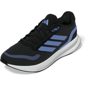 imageadidas Mens Run Falcon 5 SneakerBlackBlue FusionWhite
