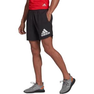 imageadidas Mens Run It 7quot ShortsBlack Logo