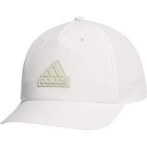 imageadidas Mens Sport 5Panel High Crown Structured Snapback Adjustable Fit CapOff WhitePutty GreyGrey
