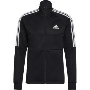 imageadidas Mens Standard Aeroready Sereno Cut 3Stripes Slim Track TopBlackWhite