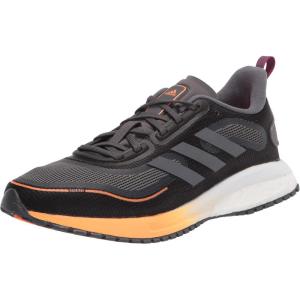 imageadidas Mens Supernova Crdy Running ShoeBlackNight Metallic